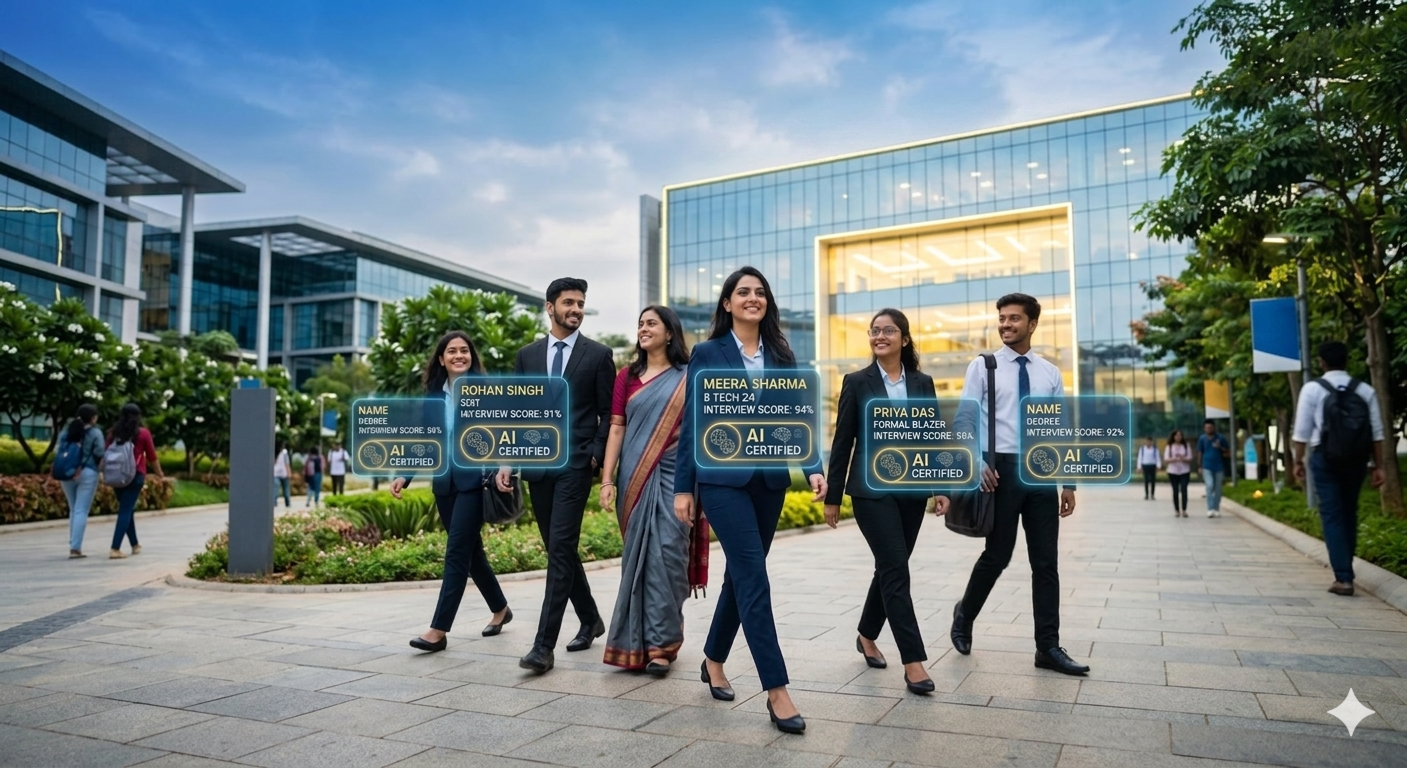 Campus placement showcase